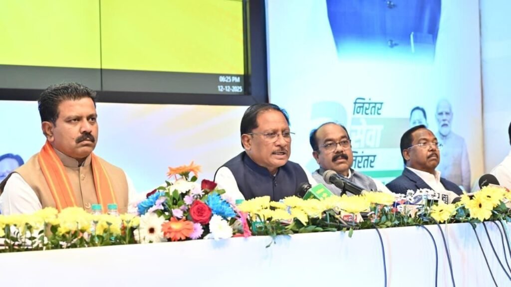 शासन के 2 वर्ष : जनविश्वास से जनकल्याण तक – शासन की जनकल्याणकारी योजनाओं से समग्र विकास की ओर तेजी से आगे बढ़ रहा है छत्तीसगढ़ – मुख्यमंत्री श्री विष्णु देव साय.