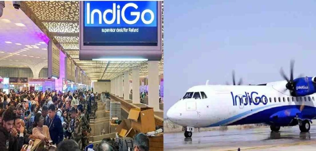 IndiGo Flight Cancellation : 350 से अधिक फ्लाइटें ठप: देशभर के एयरपोर्ट पर अफरा-तफरी का माहौल IndiGo Flight Cancellation