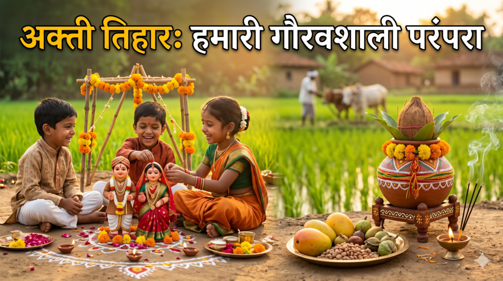 अक्ती तिहार: गुड्डे-गुड़ियों का ब्याह और पुरखों का आशीर्वाद, यही तो है हमारे छत्तीसगढ़ की असली पहचान!