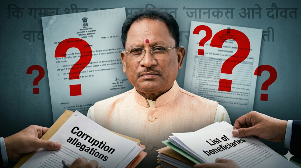 बड़ा खुलासा: मुख्यमंत्री स्वेच्छानुदान में धांधली, गरीबों का हक डकार गए नेता!