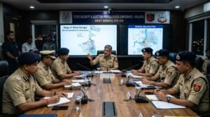 West Bengal Election Security meeting in Kolkata