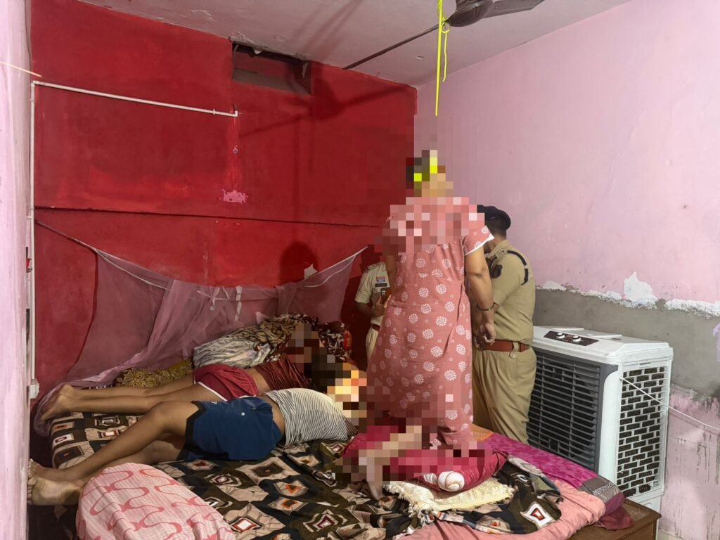 दुर्ग में दिल दहला देने वाली घटना : एक ही परिवार के चार सदस्यों की मौत, जांच में जुटी पुलिस