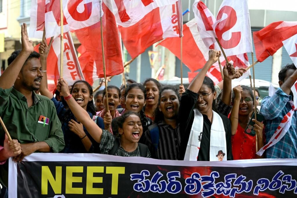 NEET UG 2026 पेपर लीक मामला: Telegram चैनलों पर शिकंजा, शिक्षा मंत्री की हाई-लेवल बैठक से मचा हड़कंप