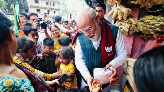 PM MODI को झालमुड़ी खिलाने वाले दुकानदार को धमकी मिलने का मामला, पुलिस जांच शुरू