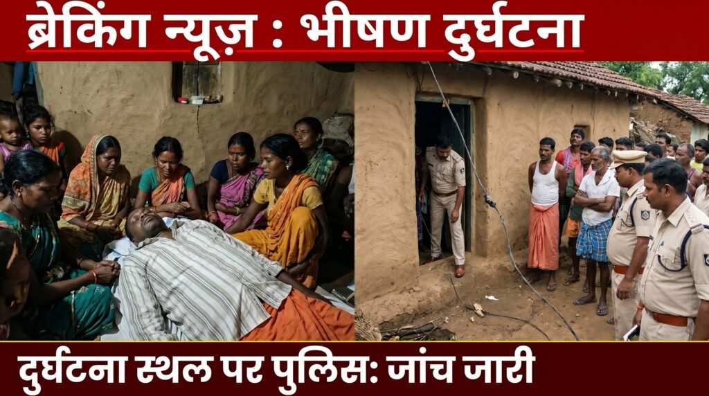 घर में करंट लगने से युवक की दर्दनाक मौत, परिवार में पसरा मातम