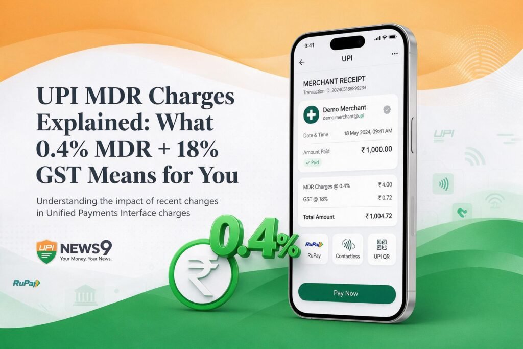 UPI पर MDR और GST: क्या बदल रहा है और किस पर क्या असर पड़ेगा?